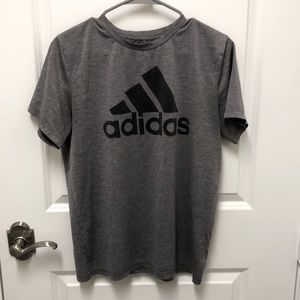 Youth XL Grey Adidas T-Shirt
